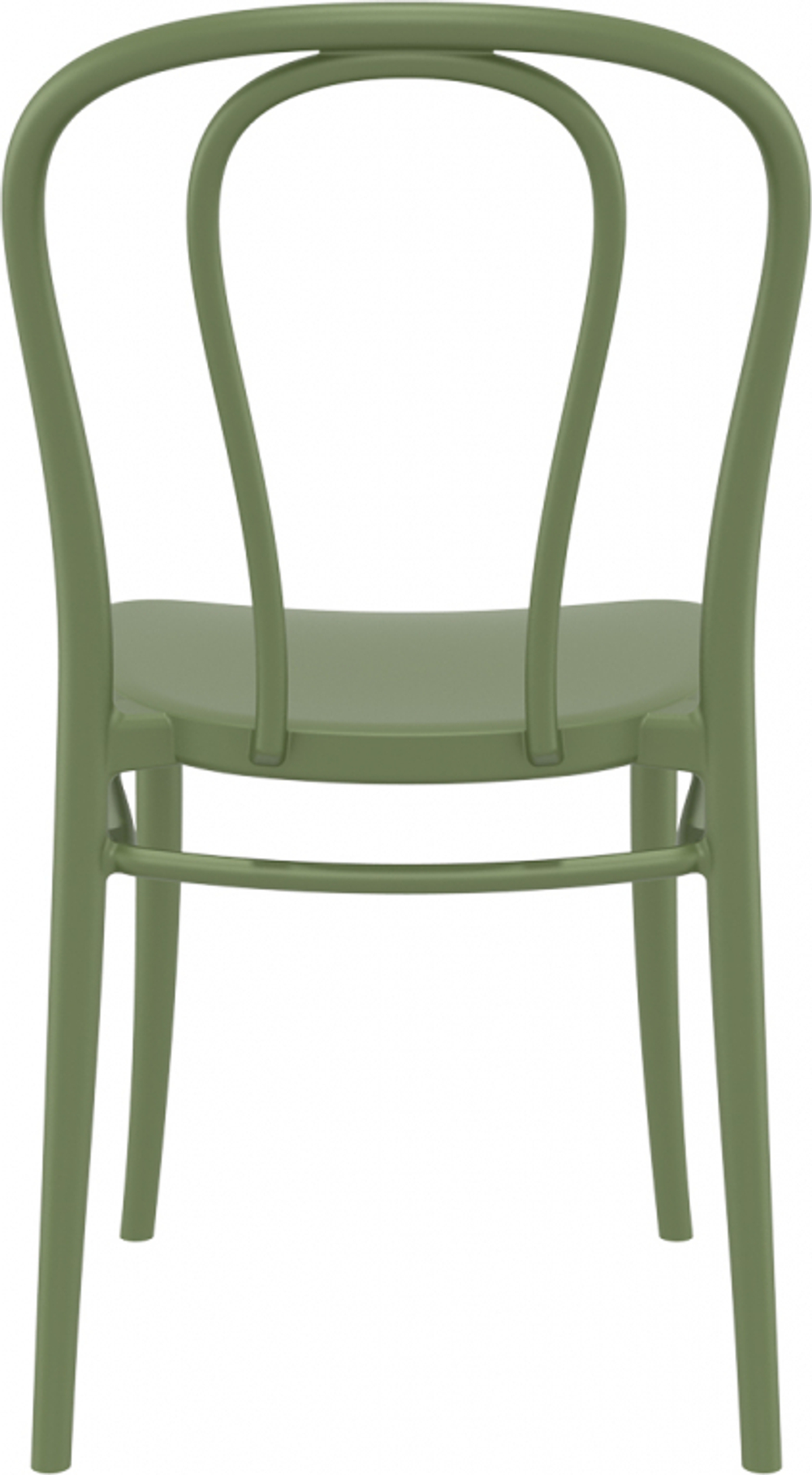 Стул пластиковый Siesta Contract Victor, оливковый