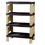 Полка для обуви Плетёнка (Шоколадно-бежевый)