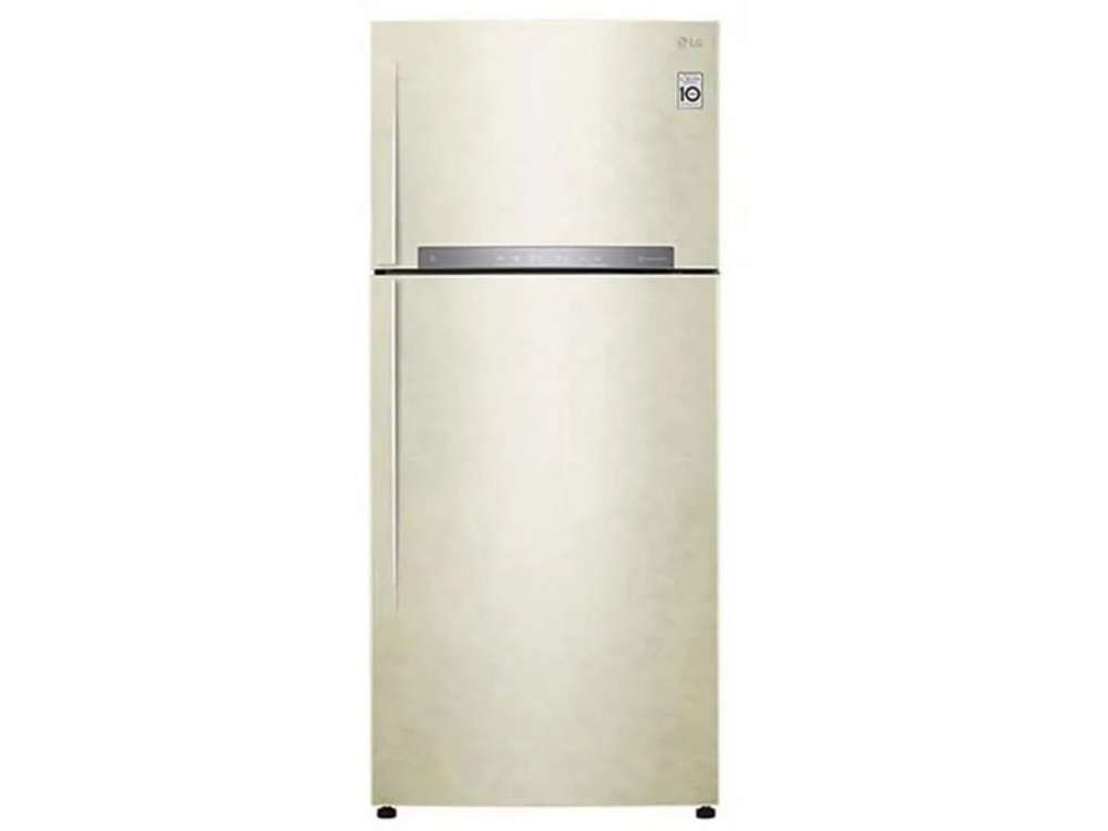 Холодильник LG GN-H702HEHL Total No Frost бежевый