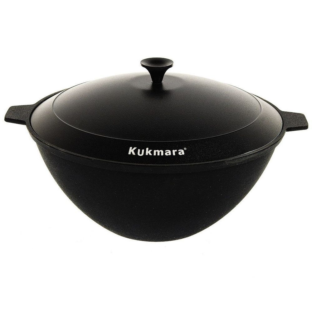 Казан чугун, 4 л, с крыш, Kukmara, кч041