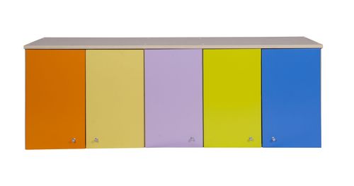 Антресоль для шкафа "Краски" 5 секций