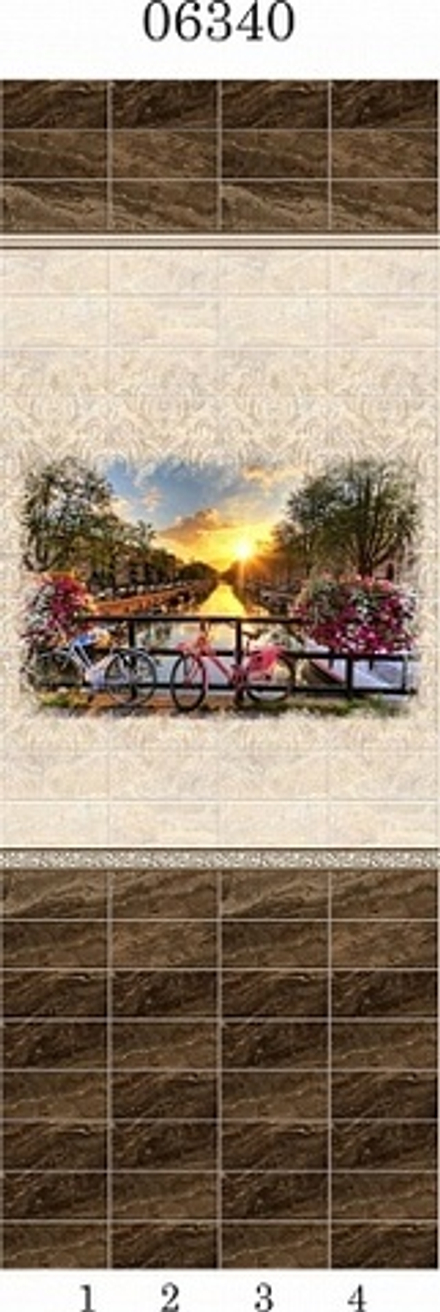 Панель из ПВХ Panda "Вечер в Голландии" арт.06340