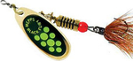 Блесна вращающаяся Mepps BLACK FURY MOUCHE, 00, Gold/Chartreuse