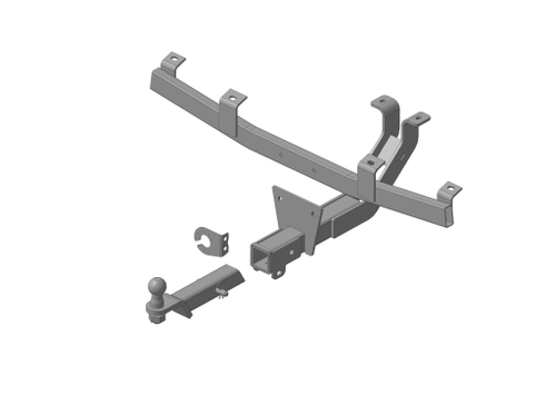 Фаркоп Lada Niva Travel 2021-, Chevrolet Niva 2009-2020 съемное крепление шара под американский квадрат(без электрики) Трейлер.2031