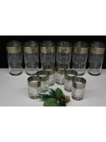 Набор 12 предметов стакан и стопка