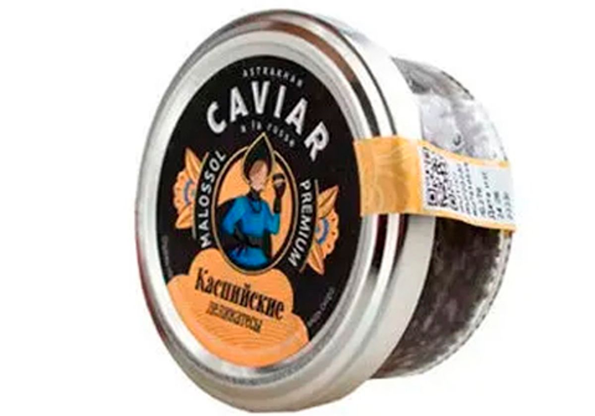 Икра стерляжья "Каспийские Деликатесы", 50г