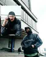 Анорак Тандем Тэндай "Райдер" черно-серый