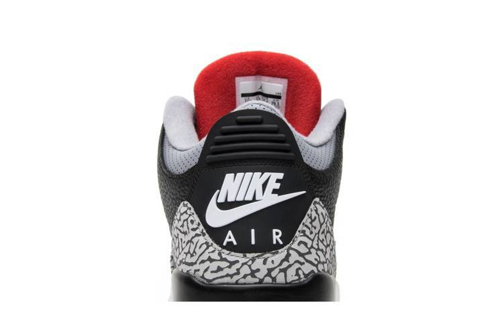 Кроссовки Jordan Air Jordan 3 Retro Black Cement 2018