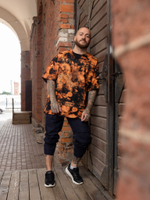 Футболка Варгградъ мужская тай-дай песочная «Всадник»