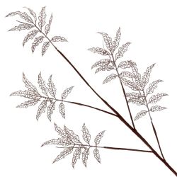 GAEM Изделие декоративное "Ветка", L20 W1 H94 см, 4в.