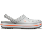 Сабо Crocs Crocband Light Grey/Bright Coral