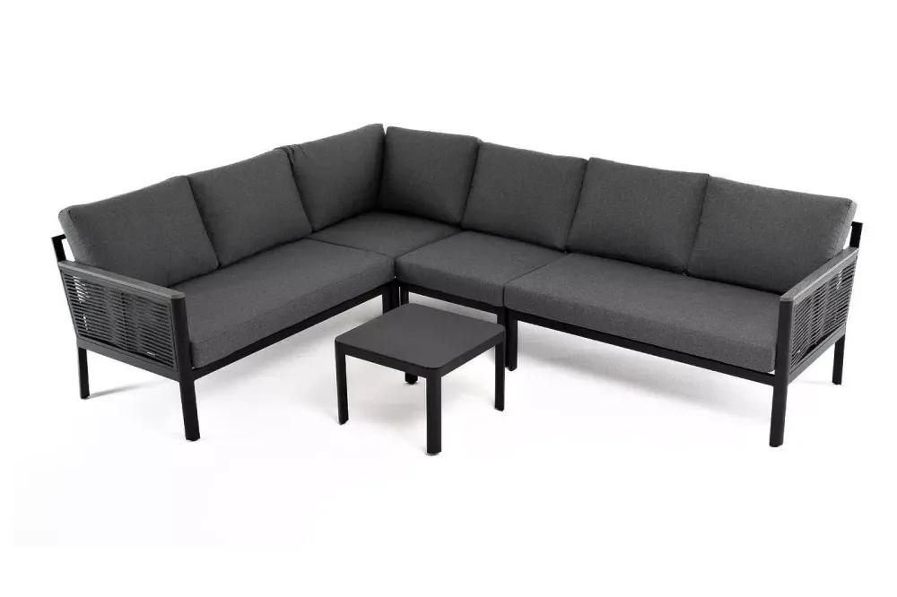 "Париж" модульная лаунж-зона садовая, цвет серый