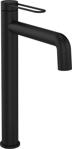 Смеситель для раковины STWORKI Левангер S07020BK матовый черный