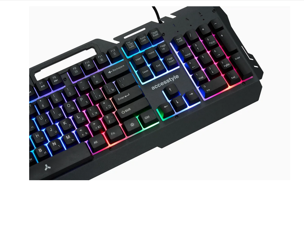 Клавиатура игровая проводная Accesstyle K203M GCL RGB