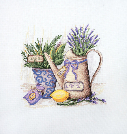 Набор для вышивания "Ароматы Прованса" 25 х 25 см (Россия)