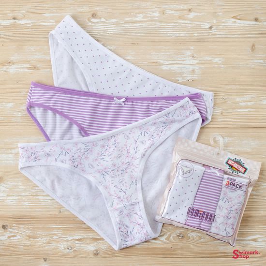 Трусики женские DOMINANT 35000-196, BIKINI, 3 шт. в уп.