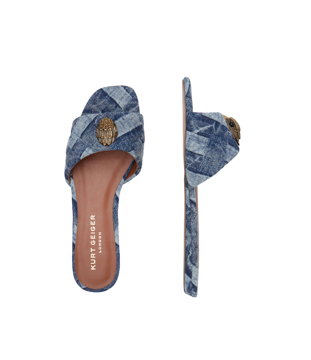 Шлепанцы KENSINGTON Kurt Geiger - голубой(8496188669)
