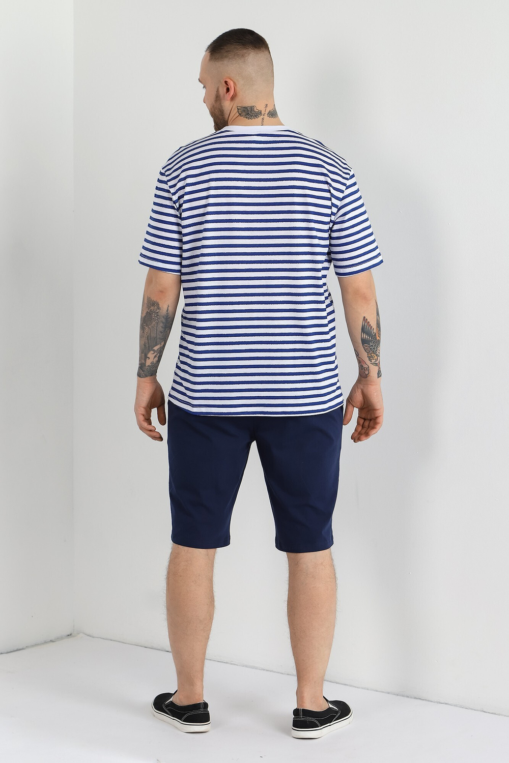 [m]Пижама мужская шорты и футболка КП-119