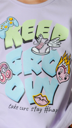 Футболка трикотажная для девочки 3-6 лет Fleur de Vie