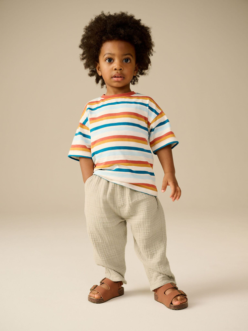 Брюки для мальчика Next E44-879, Песочный