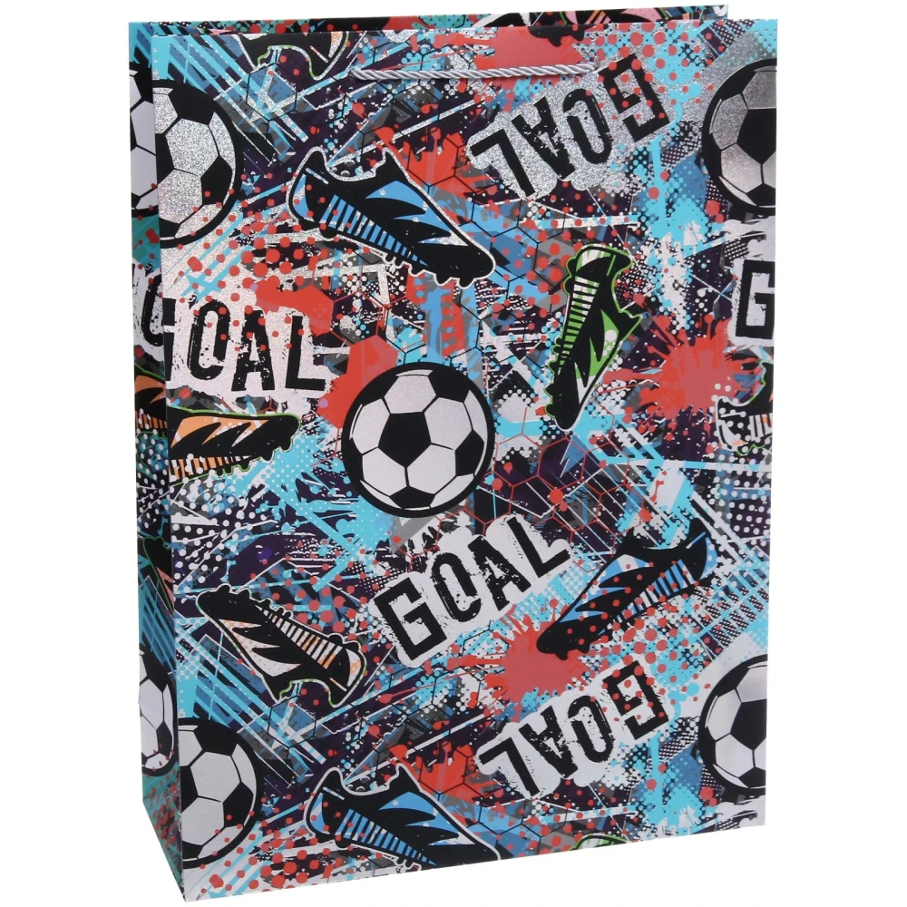 Пакет подарочный «GOAL» 31*42*12 см