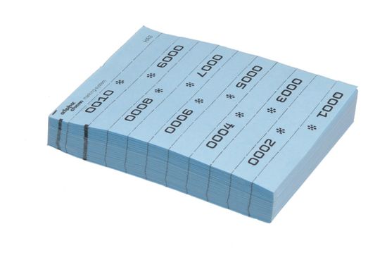 Номерной блок для рубашек от 1 до 10 000