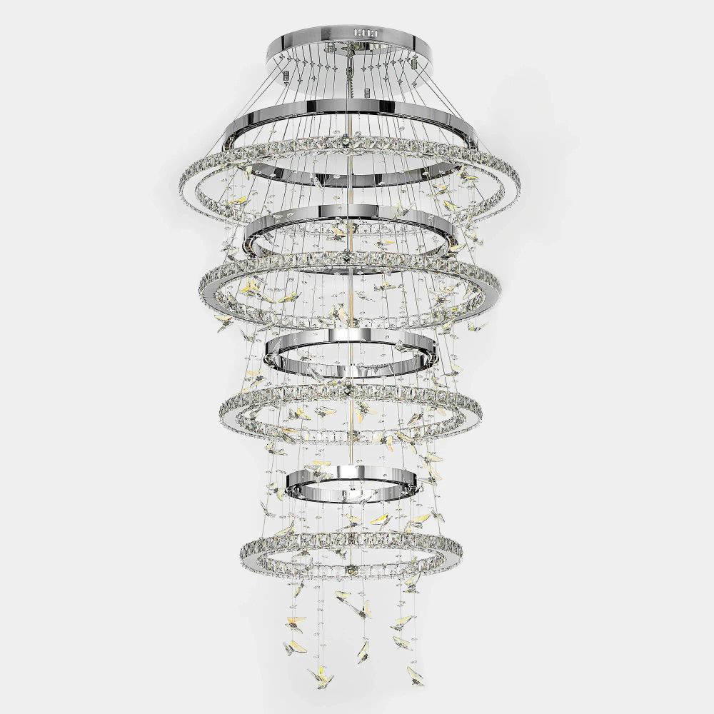 Citilux ETERA CL322090 LED Люстра хрустальная с пультом