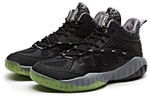 Anta Anta KT Outdoor 2 non-slip wear-resistant mid-top basketball shoes black and green