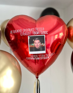 Воздушные шары с фотографиями на день рождения №3087