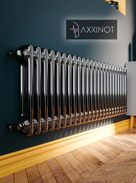 Axxinot Sentir 2040 - двухтрубный трубчатый радиатор высотой 400 мм, боковое подключение
