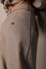 Брюки широкого кроя