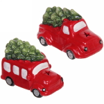 Фигурка с подсветкой Miracle «Новогодний автомобиль» 7*9 см