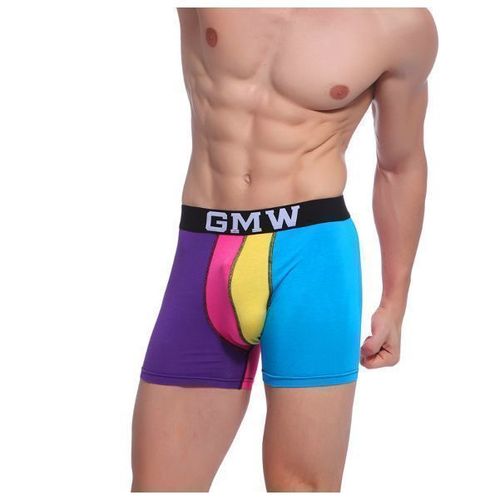 Мужские трусы боксеры фиолетовые Good Men Wear Multicolored Boxer