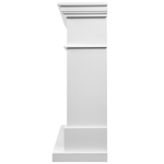 Каминокомплект: Очаг Royal Thermo Aurora RTFP/P-AR60LS, портал California 60 W, белый НС-1721297