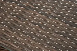 "Прованс" столик журнальный из ротанга, цвет коричневый