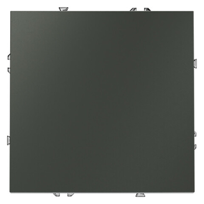 Выключатель с самовозвратом встраиваемый VOLTUM S70 одноклавишный 10А, (титан)