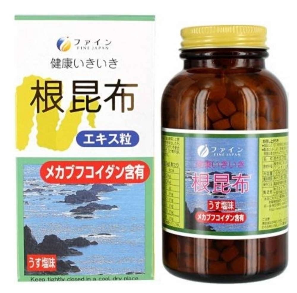 Fine japan добавка для щитовидной железы - экстракт ламинарии с минералами и фукоиданом