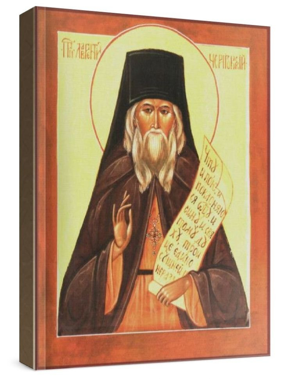 Лаврентий Черниговский (рукописная икона)