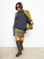 Свитшот оверсайз удлиненный