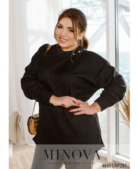 Костюм 201-Черный Minova Фото 2