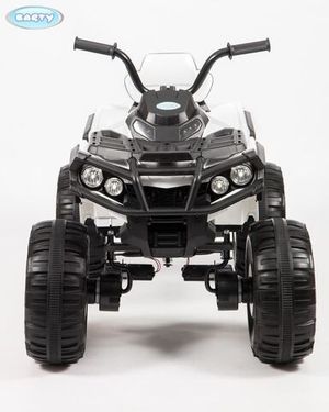 Детский Электроквадроцикл Grizzly BARTY Т001МР белый фото №2