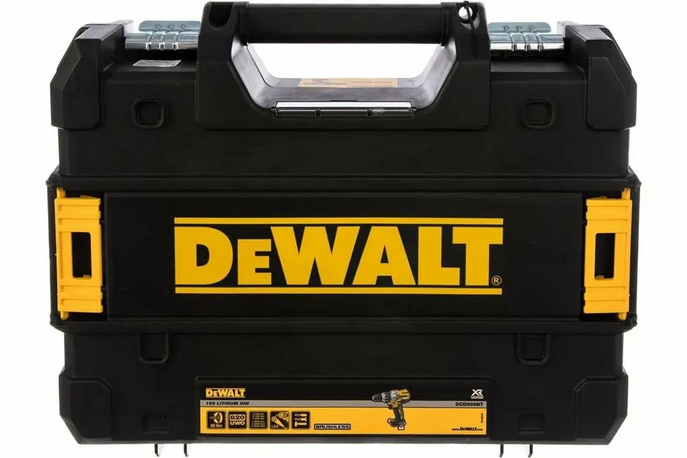 Аккумуляторная ударная бесщеточная дрель-шуруповерт DEWALT DCD996NT, 18 В, 2250 об/мин, 38250 уд/мин