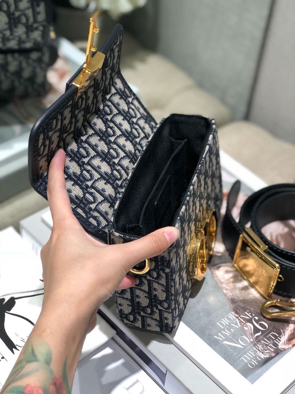 Christian Dior 30 Montaigne Box Bag