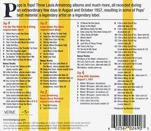 Louis Armstrong / Pops Is Tops: The Verve Studio Albums (4CD)