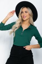Блуза Линда (зеленая) Б11898 LT Collection