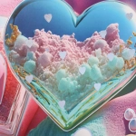 Пакет подарочный «Счастье для двоих» 31*40*12 см, микс