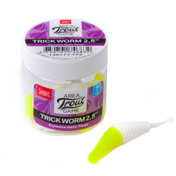 Слаги съедобные LJ Pro Series Trick Worm 2.5in (64 мм), цвет T92, 7 шт