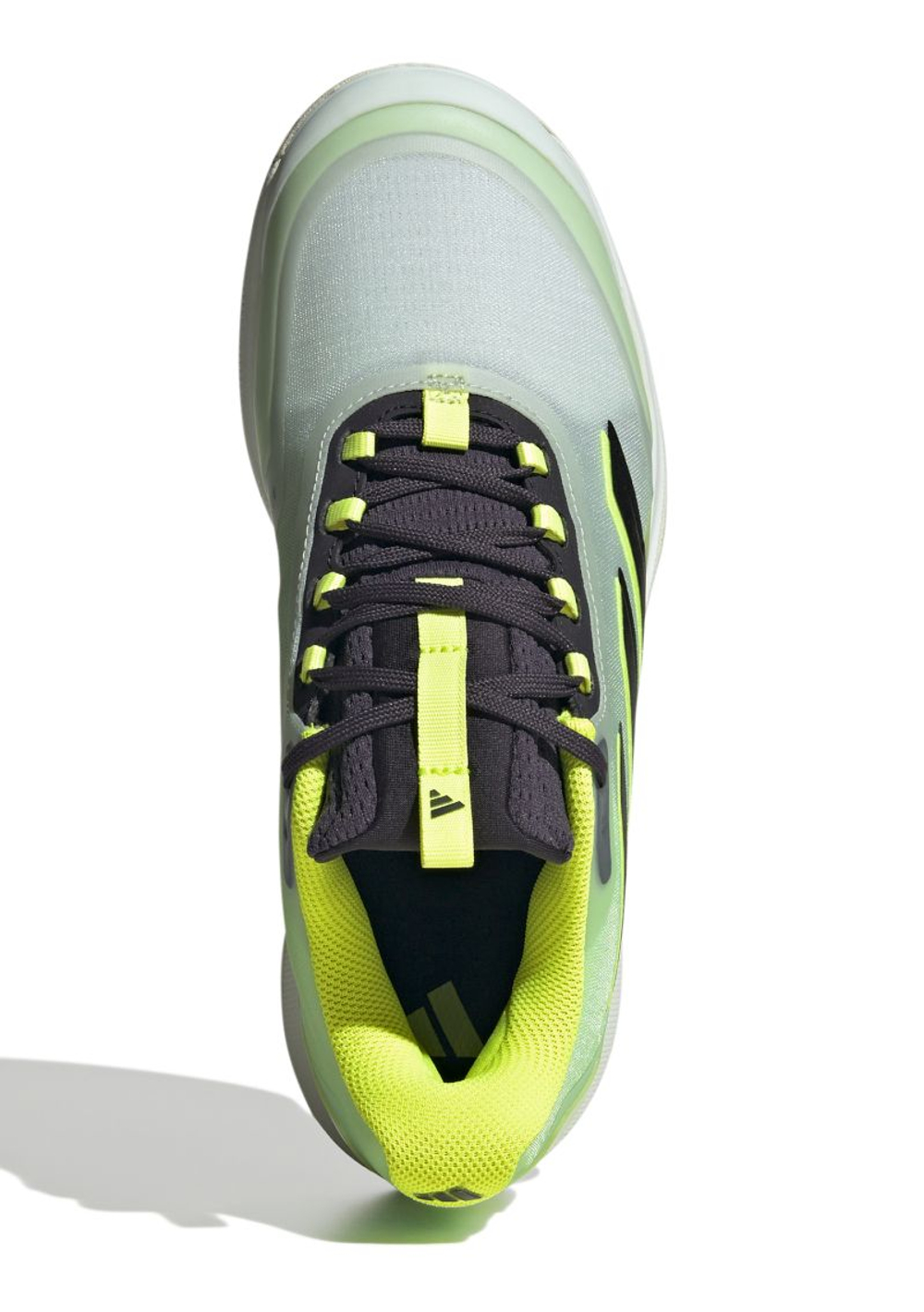 Женские теннисные кроссовки Adidas Avacourt 2 - green spark/core black/lucid lemon