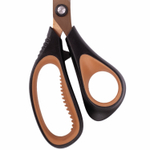 Ножницы BRAUBERG "Heavy Duty" 210 мм суперпрочные титановое покрытие 2-х сторонняя заточка (4 штуки в упаковке)