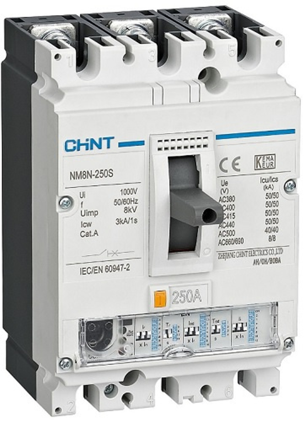 Автоматический выключатель в литом корпусе CHINT 271355